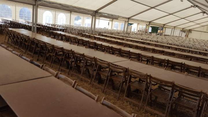 Louer un chapiteau pour votre mariage Sougé