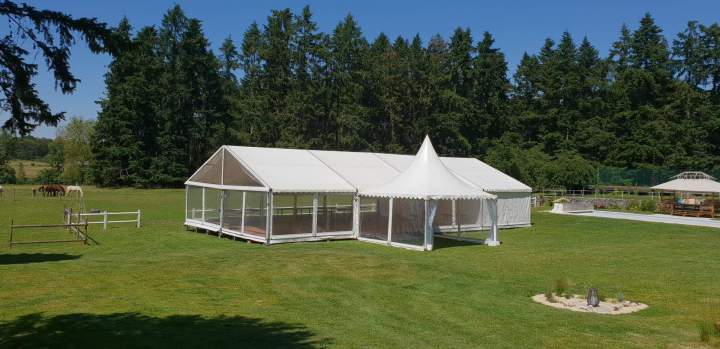 Louer un chapiteau pour votre mariage Sougé