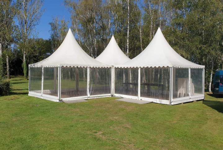 Location de tente de réception Sougé