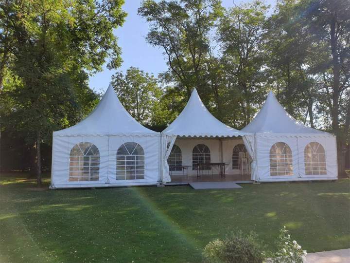 Nous proposons des garden cottage adaptés à vos événements.